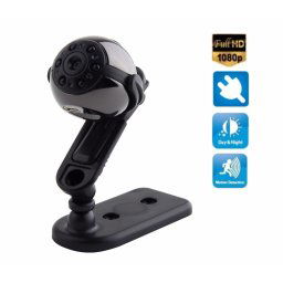Mikro kamera FULL HD 2x2cm + detekcia pohybu + IR LED