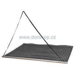 Sieťovačka na úpravu tenisových dvorcov DOR-SPORT EXTRA 180x150 cm (Sieťovačka na úpravu antukových dvorcov EXTRA s pogumovanou hrubou sieťovinou.)