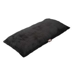 EBI D&D HOMECOLLECTION PILLOW 74x37x2cm, BLACK FOR OTTOMAN X-LARGE / RECTANGULA