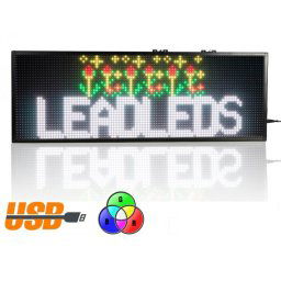 Propagačný LED panel 76 cm x 27 cm - 7 farieb RGB