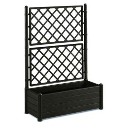 STEFANPLAST Italia flower-box pergola 100cm 100x43x142cm hnedý