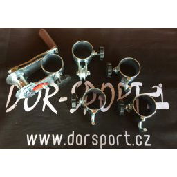 Sada vonkajších objímok DOR-SPORT pre volejbal 63 mm (Kompletná sada vonkajších objímok pre volejbalové stĺpiky priemeru 60 mm. Priemer objímok je 63 mm.)