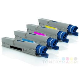 Tonery OKI C3300 Multipack CMYK - štvorbalenie alternatívnych tonerov