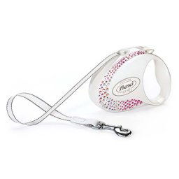 flexi Glam Composition popruh S 3m biele 12kg SWAROVSKI®