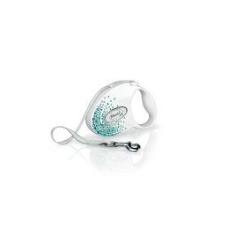 flexi Glam Splash Ocean popruh S 3m biele 12kg SWAROVSKI®