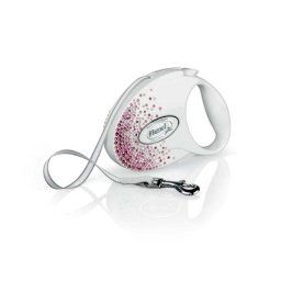 flexi Glam Splash Pink popruh M 5m biele 25kg SWAROVSKI®