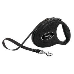 flexi Leather popruh M 5m čierna kozia koža 25kg