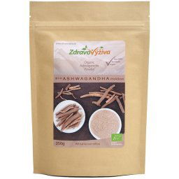 BIO Ashwagandha prášok 250g Zdravovýživa