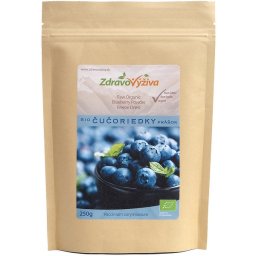 BIO Čučoriedky prášok sušené mrazom 250g Zdravovýživa