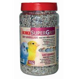 KIKI SUPER GRIT 1,5kg piesok pre vtáky, dóza