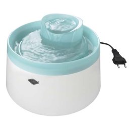 EBI CASCADE WATERDISPENSER 1,5 LITER FADE BLUE, 22x22cm H15cm, including charcoal filter