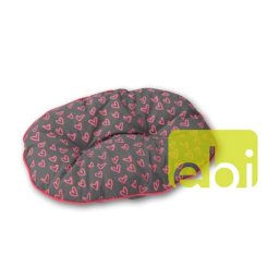 EBI D&D LOVELY PERLA-BED GREY-PINK ca.70x50x7cm