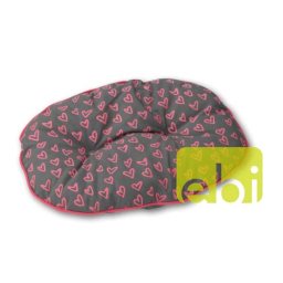 EBI D&D LOVELY PERLA-BED GREY-PINK ca.80x54x8,5cm