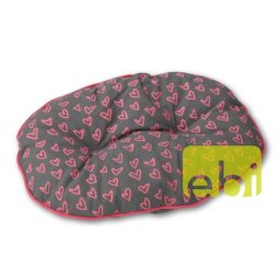 EBI D&D LOVELY PERLA-BED GREY-PINK ca.105x73x9,5cm