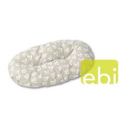 EBI D&D LOVELY PERLA-BED BEIGE-WHITE ca.90x65x9cm