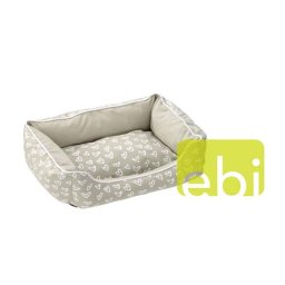 EBI D&D LOVELY DOMINO-BED BEIGE-WHITE ca.110x80x24cm