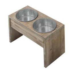 EBI D&D HOMECOLLECTION DINNERSET 3 47x24x30cm/WOOD&ZINC/LARGE