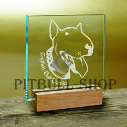 Darčekové sklo - Bullterrier