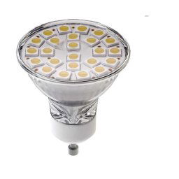 Led žiarovka GU10 s 24 Led 5050 4W denná biela