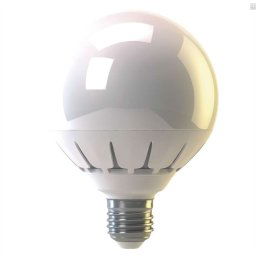15W E27 LED žiarovka Globe - denná biela