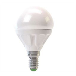 5W E14 Globe, denna biela 480lm