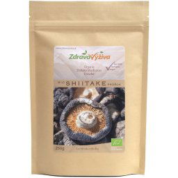 BIO Huba Shiitake prášok 250g Zdravovýživa