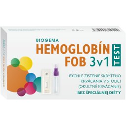 Hemoglobín FOB TEST 3v1
