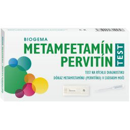 Metamfetamín Pervitín TEST