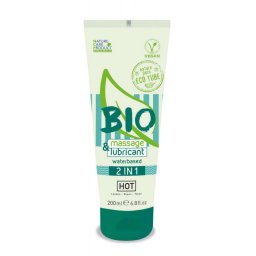 HOT Bio Massage & Lubricant Waterbased 2in1 200ml