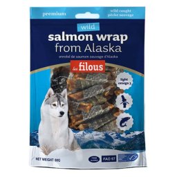 LES FILOUS WILD ALASKA Salmon wrap 60g