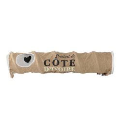 EBI D&D HOMECOLLECTION CAT TUNNEL COTE D IVOIRE 120x25x25cm/JUTE