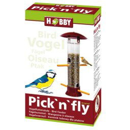 HOBBY Pick`n`fly - Bird Feeder, krmidlo pre vtáky - červené