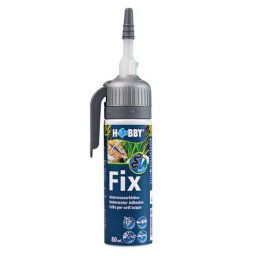 HOBBY Fix - Underwater Adhesive 80 ml lepidlo na lepenie aj pod vodou, black čierné