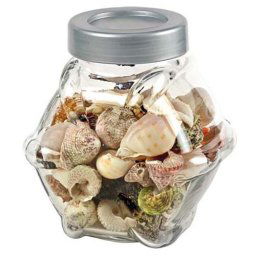 HOBBY Sea Shells decorative glass L 1L- dekoratívne sklo