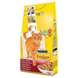 FRISKIES Mäso a Zelenina 1,7kg pre mačky
