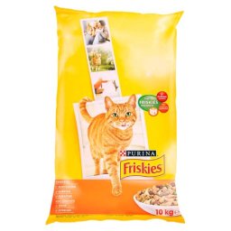 FRISKIES Kura 10kg granule pre mačky