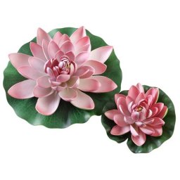HOBBY Rastlina umelá Water Lily, pink 30cm