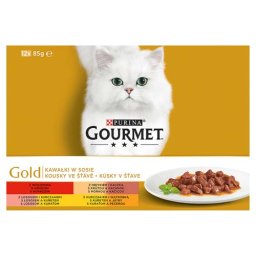GOURMET GOLD12x85g hovädzie