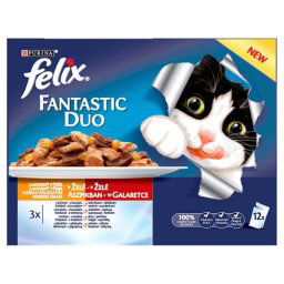FELIX Fantastic Duo 12x100g mäsový výber
