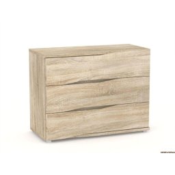 Drevona, Komoda zásuvková, 100cm, viac farieb, REA WAVE 2