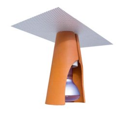 HOBBY Terra LampShade L red - kryt na osvetlenie pre plazy