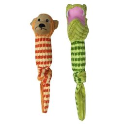 LES FILOUS Colored plush toy w/ corduray fabric, 39-40cm, 90-100g