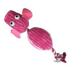 LES FILOUS Colored plush pig, 39cm, 100-110g