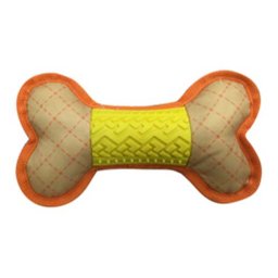 LES FILOUS Oxford fabric bone w/ rubber, 25cm, 92-100g