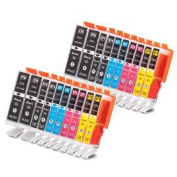 (20pack) CANON PGI-570 CLI-571 XL multipack do tlačiarne Canon - kompatibilný