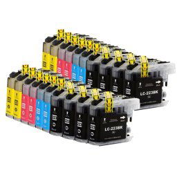 (20pack) BROTHER LC-223 Value Pack ( LC223 multipack ) - kompatibilné náplne do tlačiarne Brother
