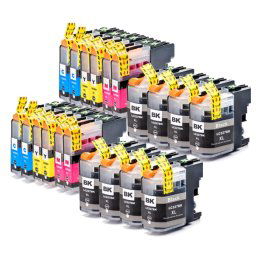 (20pack) BROTHER LC-227XL VALBP ( LC-227XLVALBP multipack ) - kompatibilné náplne do tlačiarne Brother
