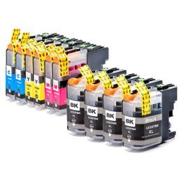 (10pack) BROTHER LC-227 XL VALBP ( LC227 XL VALBP multipack ) - kompatibilné náplne do tlačiarne Brother