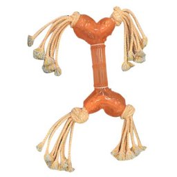 LES FILOUS TPR bone w/ 4 knot rope, 25cm, 90-100g