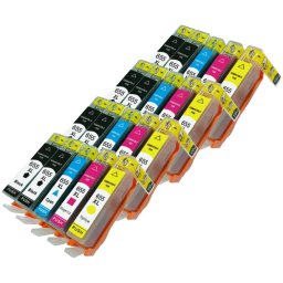 (20-pack) HP 655 XL multipack - kompatibilné náplne do tlačiarne HP